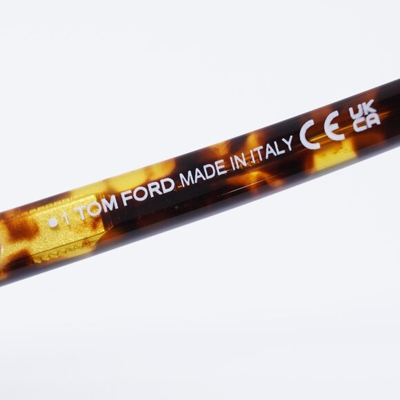 Tom Ford FT5939-B 053 Eyeglasses Havana 52mm Square Frame - Picture 9 of 10